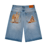 Derschutze "yasmin v3" Jorts blue updated fit