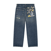 Derschutze "garden of eden" indigo Denim
