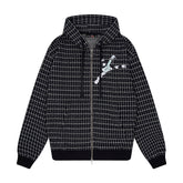 Derschutze "on air" tweed Zip Up