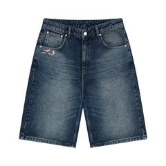 Derschutze "koi fish v2" Jorts washed indigo