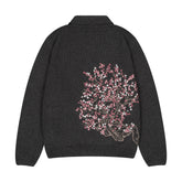 Derschutze "blossom v2" polo zip Knit
