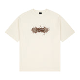 Derschutze "aziza" waffle T Shirt ecru