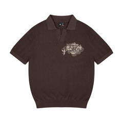 Derschutze "aziza" polo Knit brown