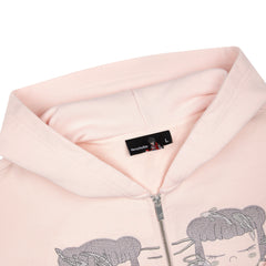 Derschutze "koi" Zip Up pink