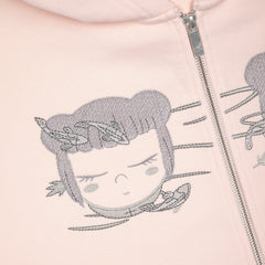 Derschutze "koi" Zip Up pink