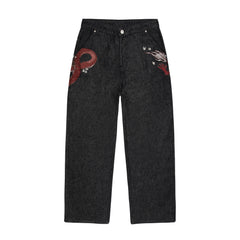 Derschutze "yakuza" raw Denim black