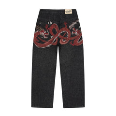 Derschutze "yakuza" raw Denim black