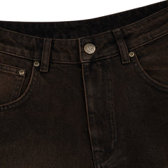 Derschutze "lotus v2" brown bootcut Denim