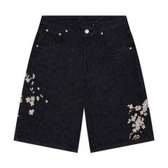 Derschutze "yakuza" indigo raw Jorts 02