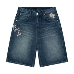 Derschutze "yakuza" indigo washed Jorts 01