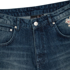 Derschutze "yakuza" indigo washed Jorts 01
