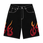 Derschutze "summer break" black Jorts