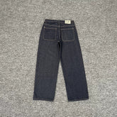 Derschutze Graphic Patch Dark Denim Jeans