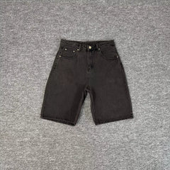 Derschutze Dark Vintage Streetwear Jean Shorts