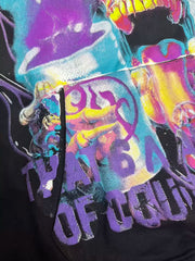That’s A Awful Lot Of Cough Syrup Skull Graphic Black Hoodie