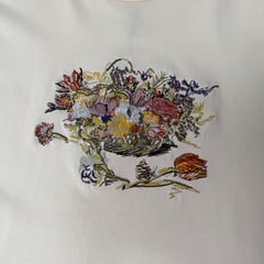 Derschutze Vintage Floral Bouquet Art Graphic Tee