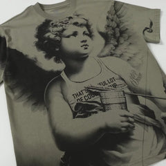 That’s A Awful Lot Of Cough Syrup Cherub Angel Full Print Oversized Tee