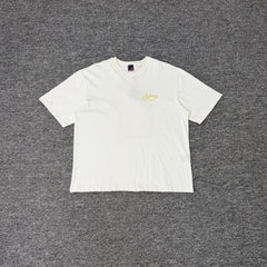 Derschutze White Vintage Retro Art Graphic Tee