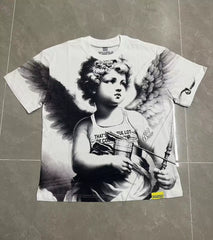 That's A Awful Lot Of Cough Syrup Cherub Angel Streetwear Tee