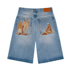 Derschutze "yasmin v3" Jorts blue updated fit