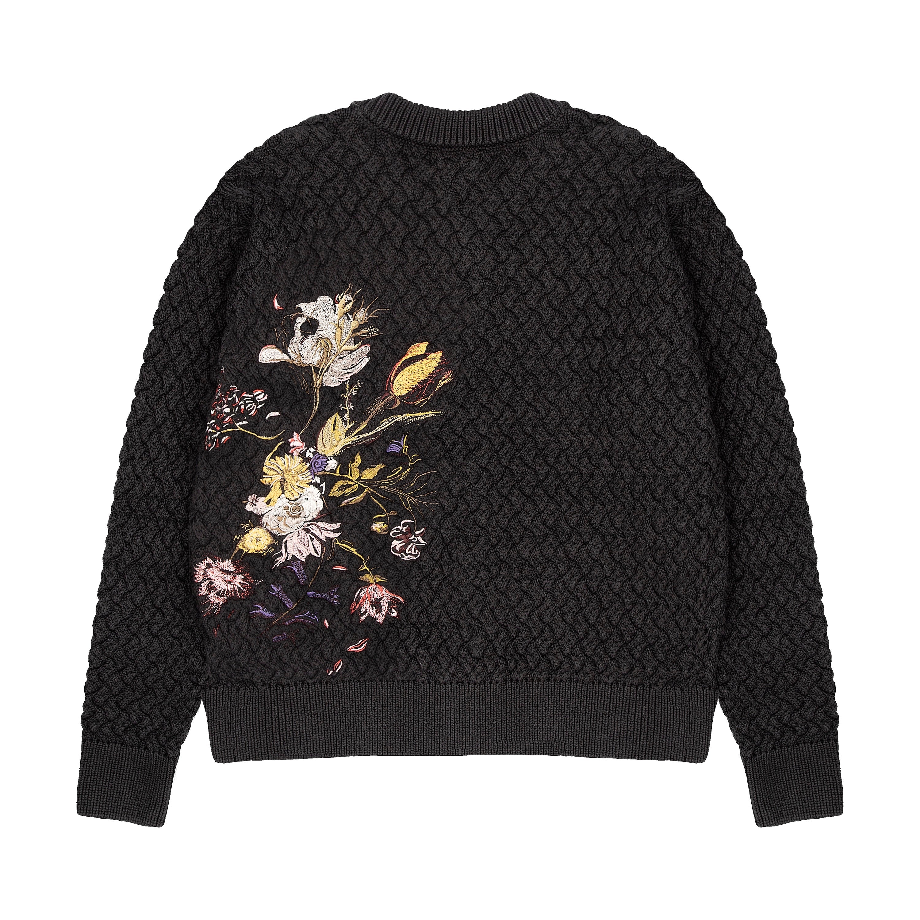 Derschutze "garden of eden" Cardigan anthracite