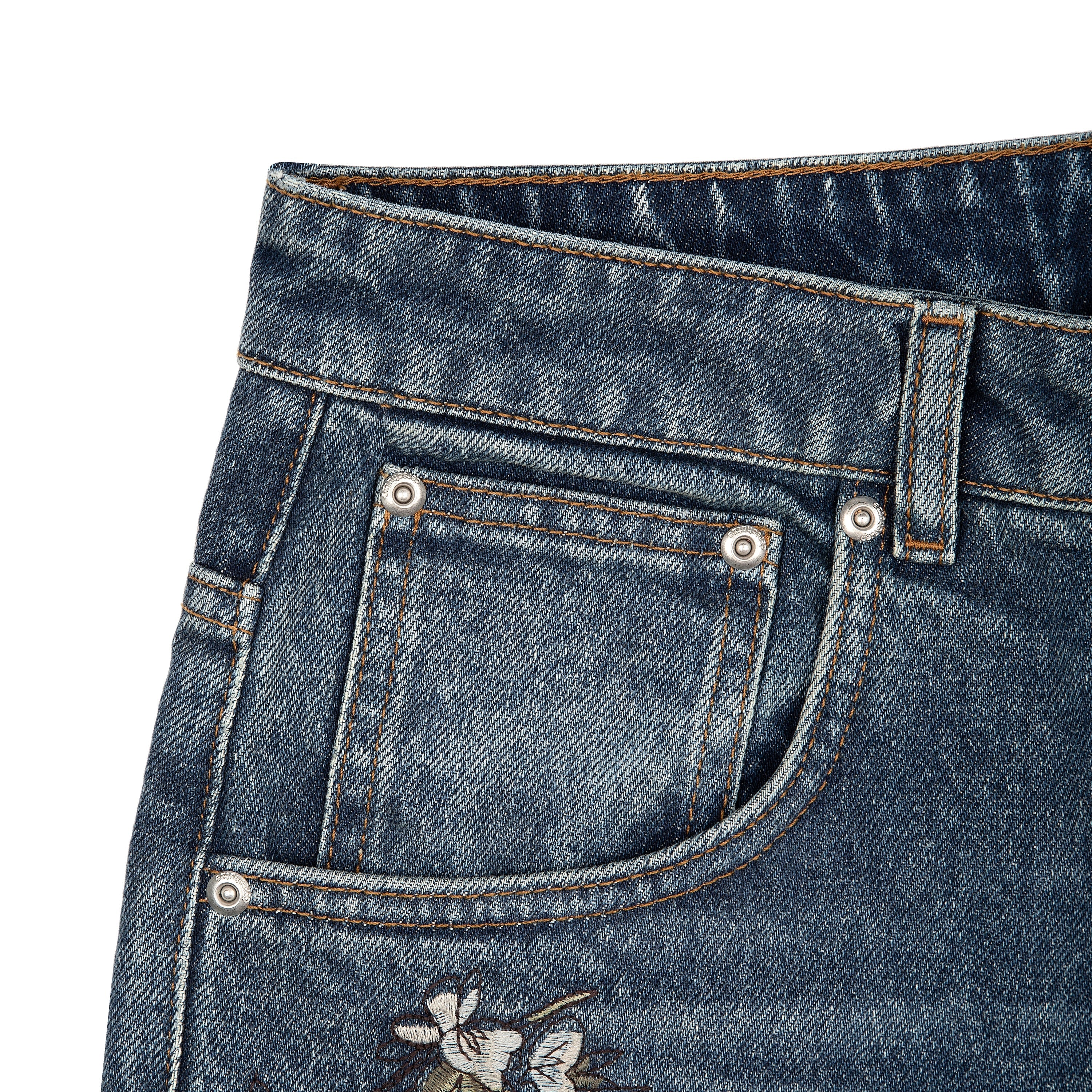 Derschutze "garden of eden" indigo Denim