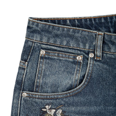 Derschutze "garden of eden" indigo Denim