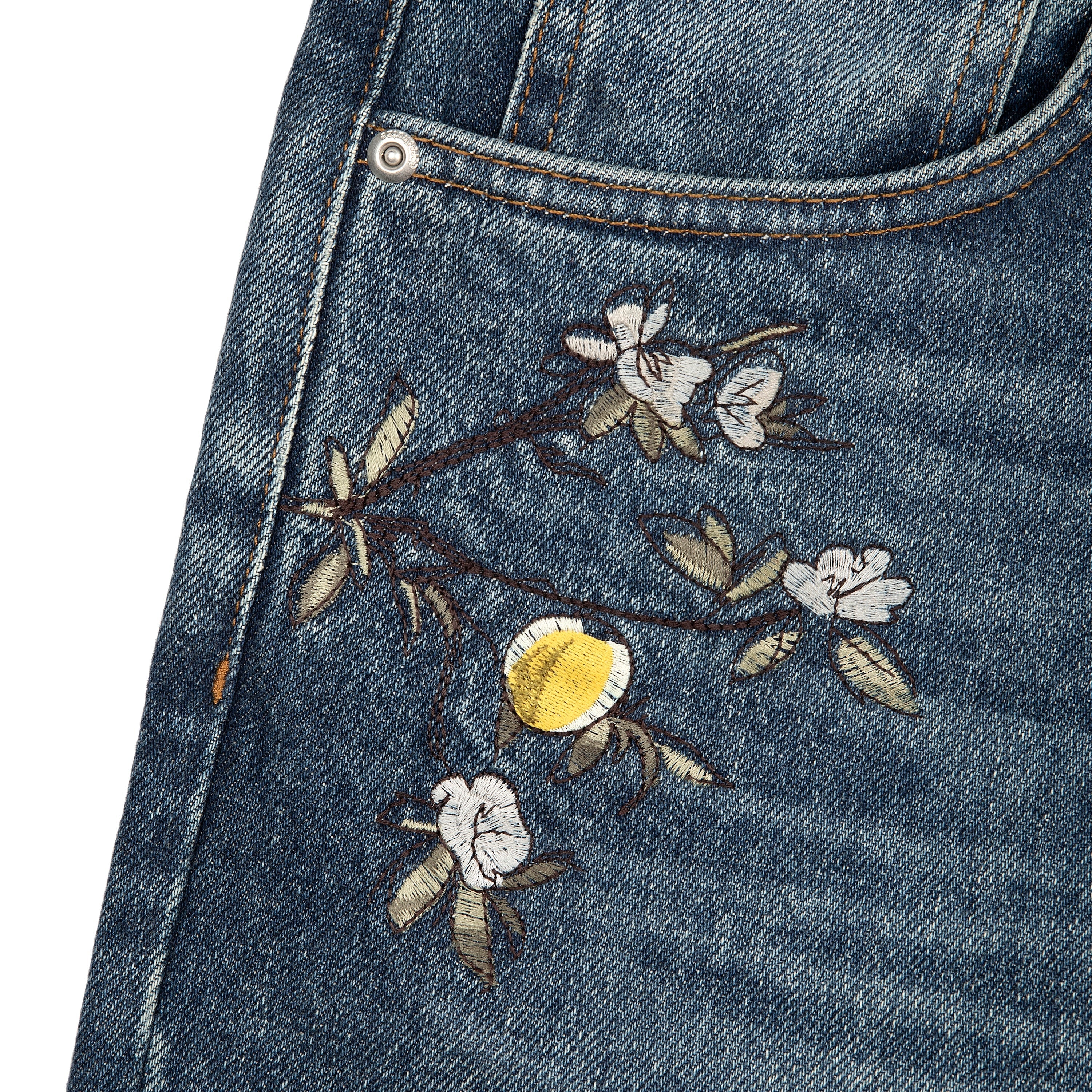 Derschutze "garden of eden" indigo Denim