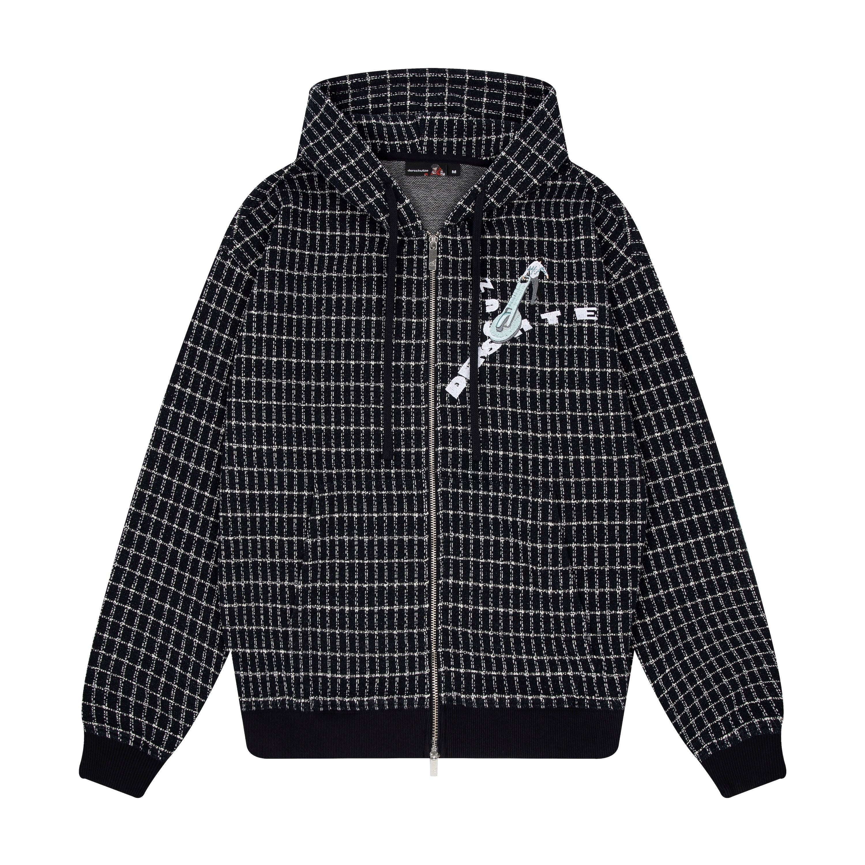 Derschutze "on air" tweed Zip Up