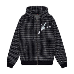 Derschutze "on air" tweed Zip Up