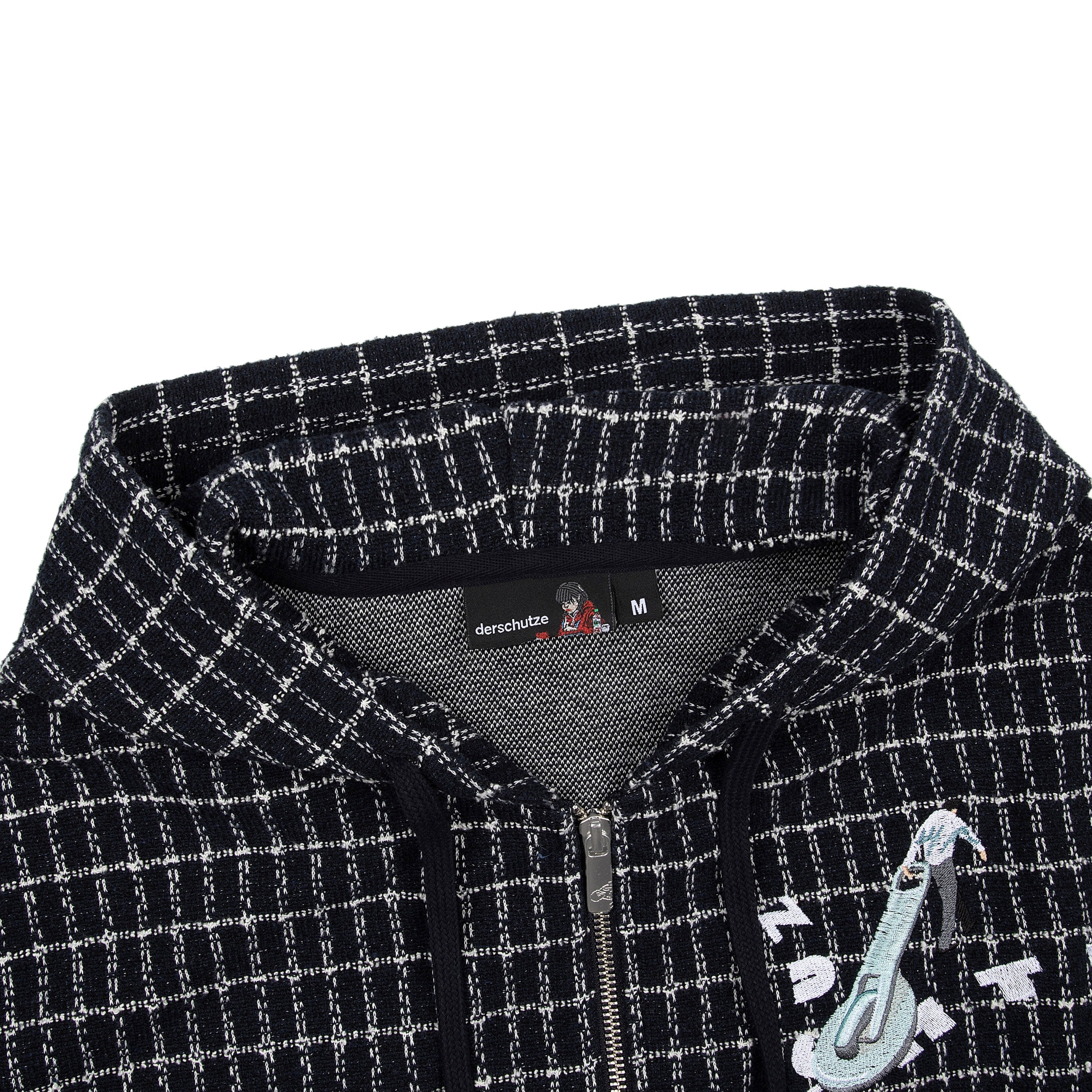 Derschutze "on air" tweed Zip Up