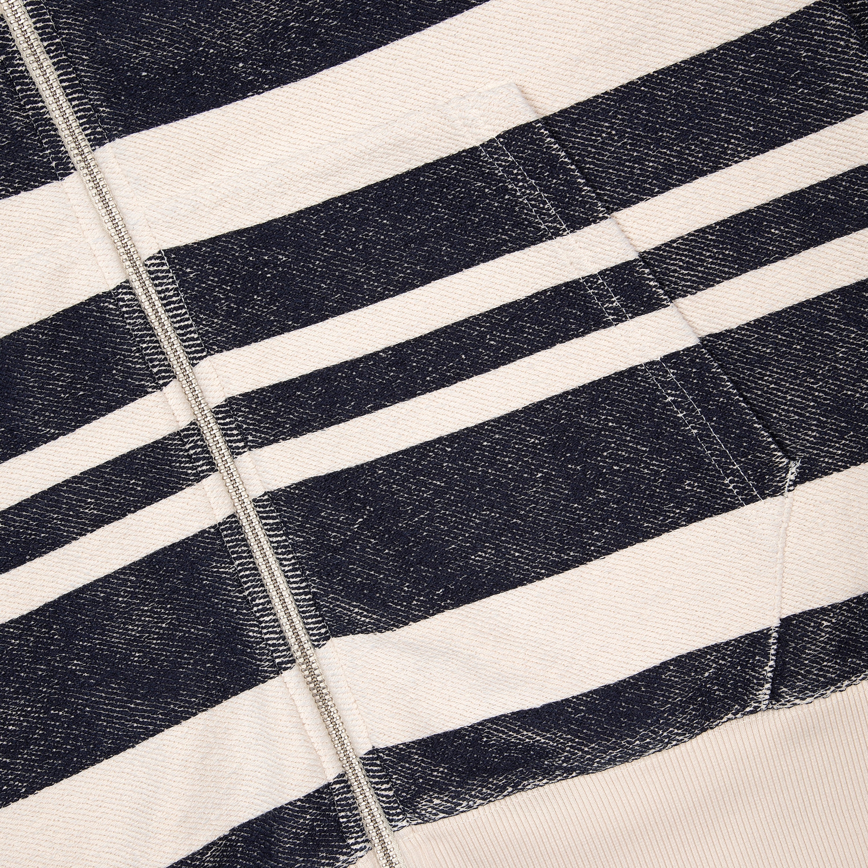 Derschutze "on air" striped Zip Up