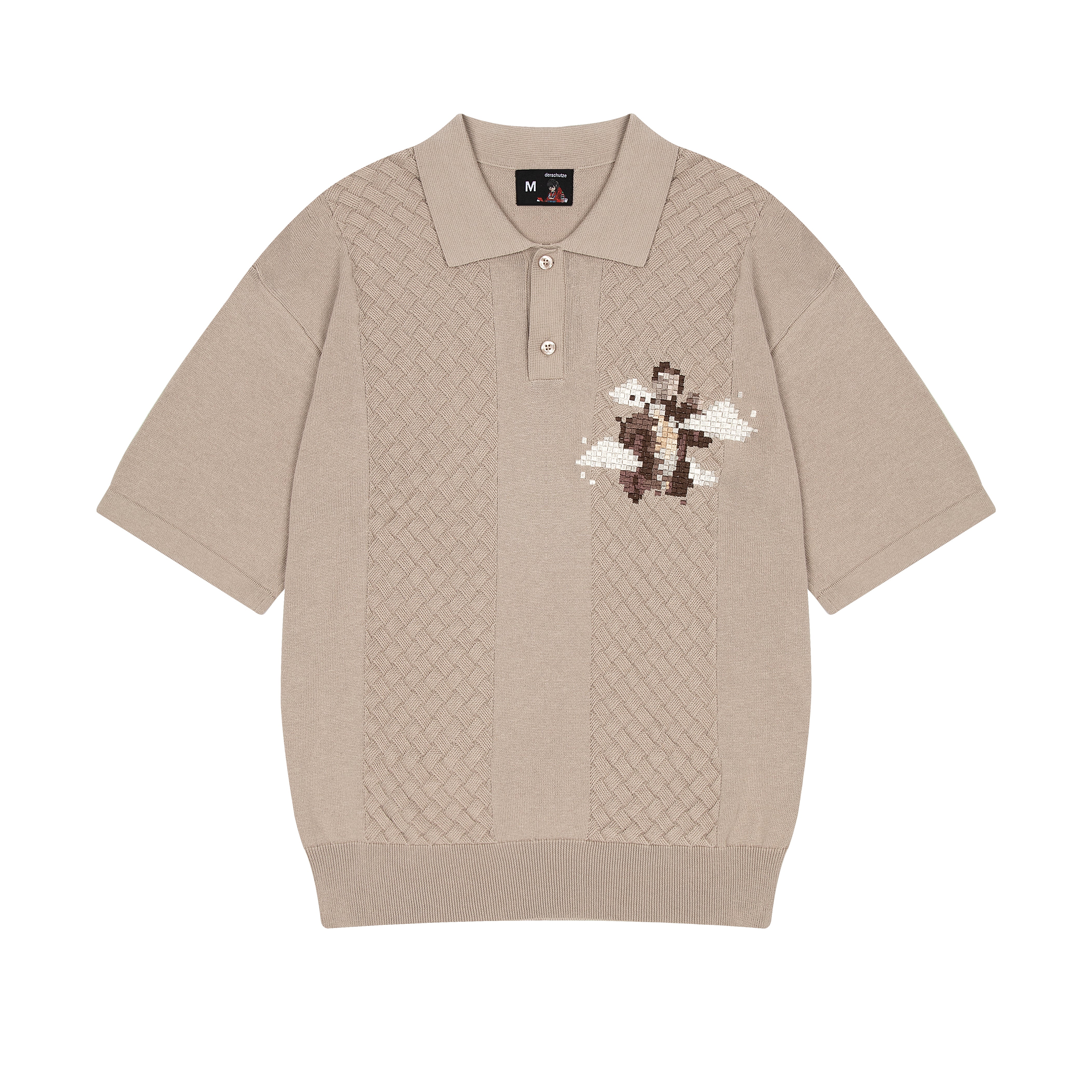 Derschutze "on air" Polo knit beige