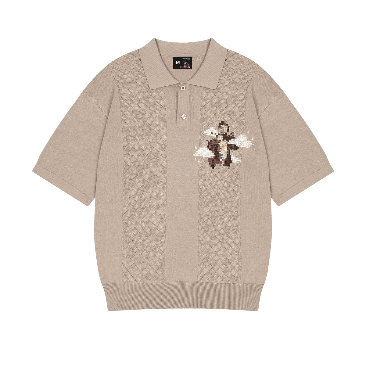 Derschutze "on air" Polo knit beige