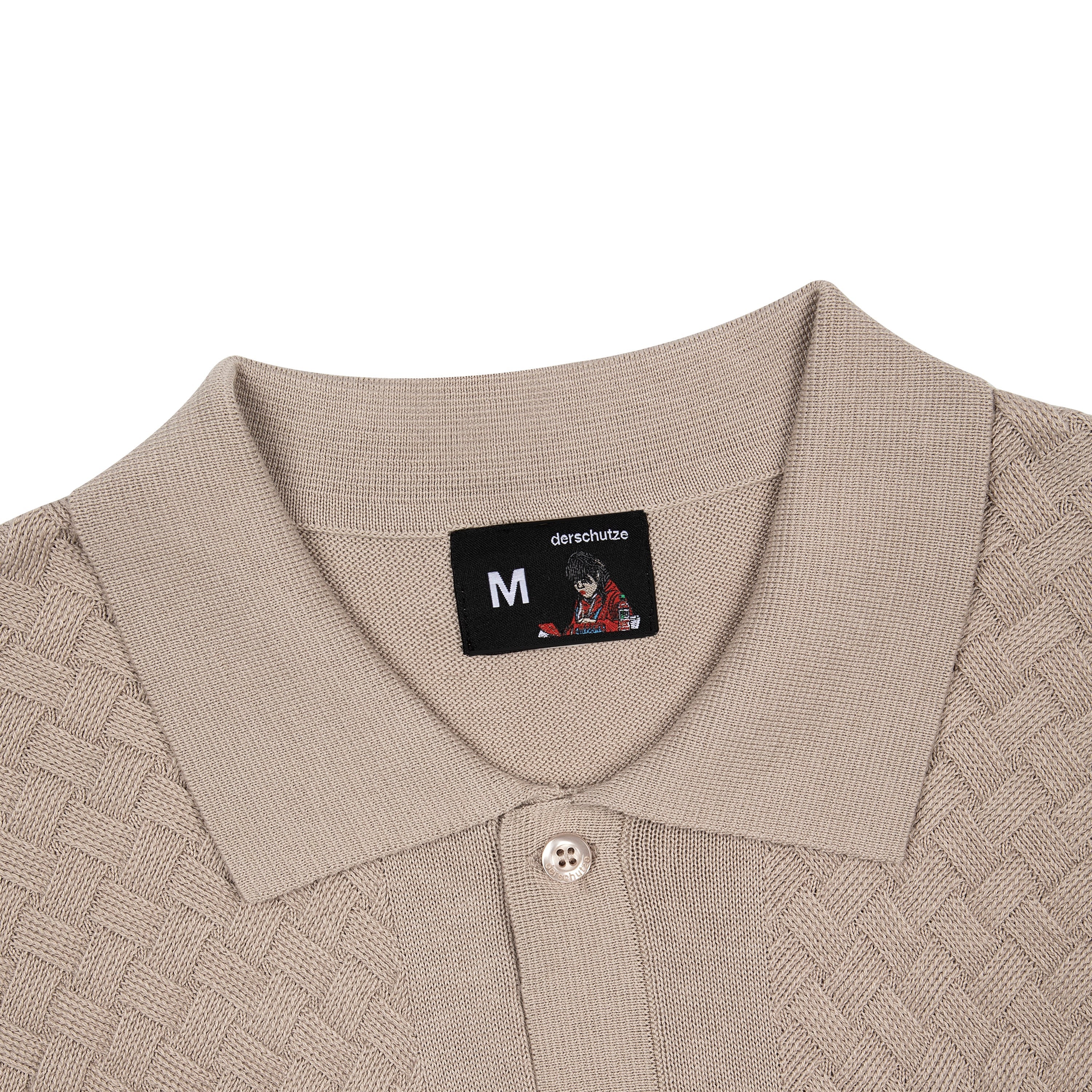 Derschutze "on air" Polo knit beige