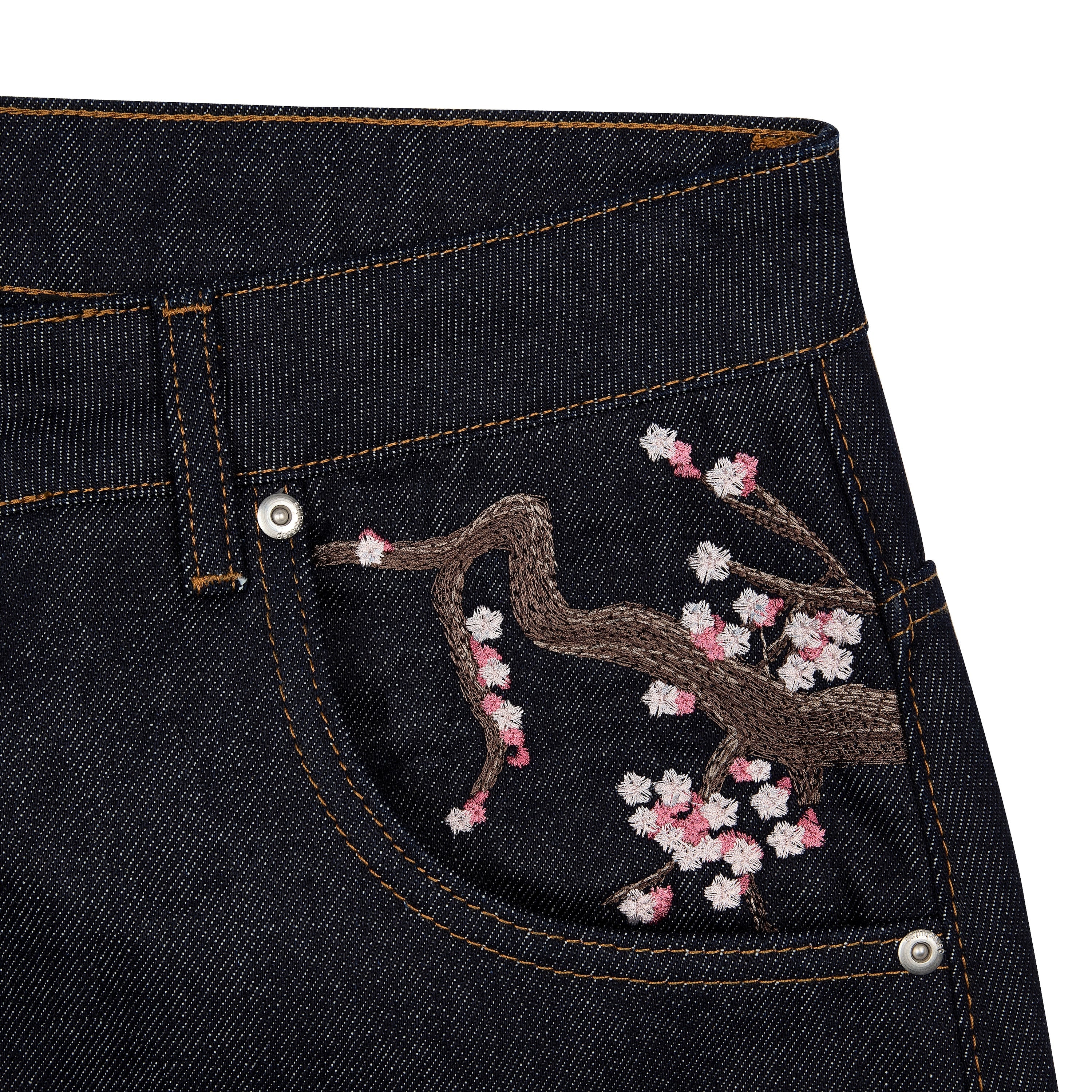 Derschutze "blossom v2" raw Denim