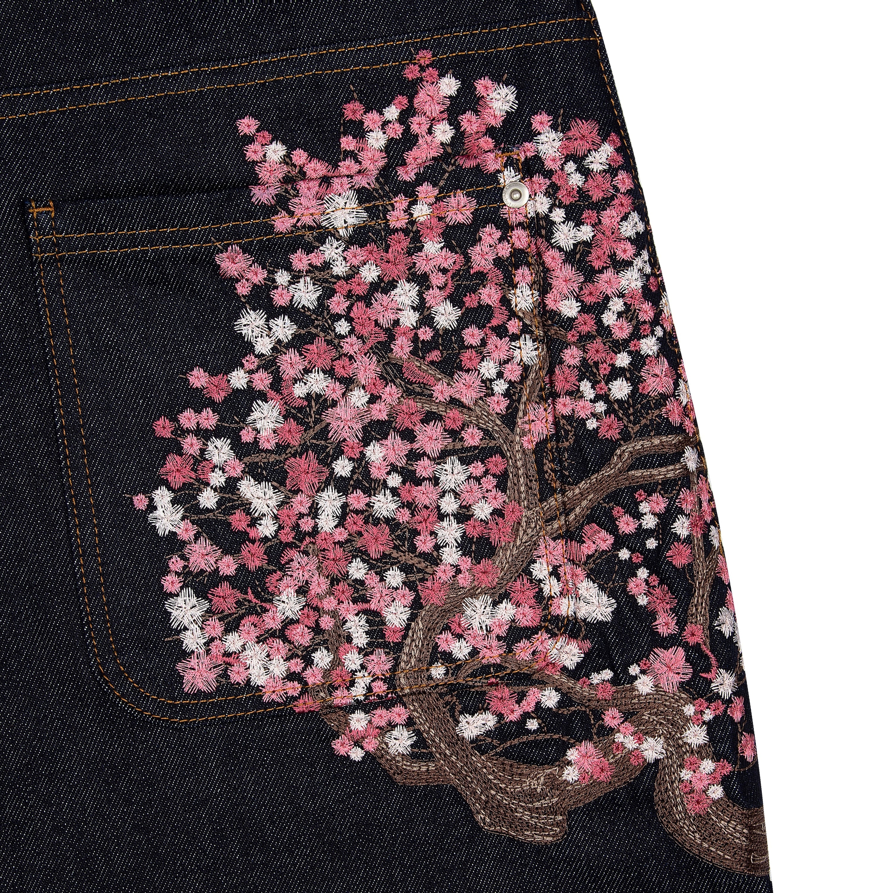 Derschutze "blossom v2" raw Denim
