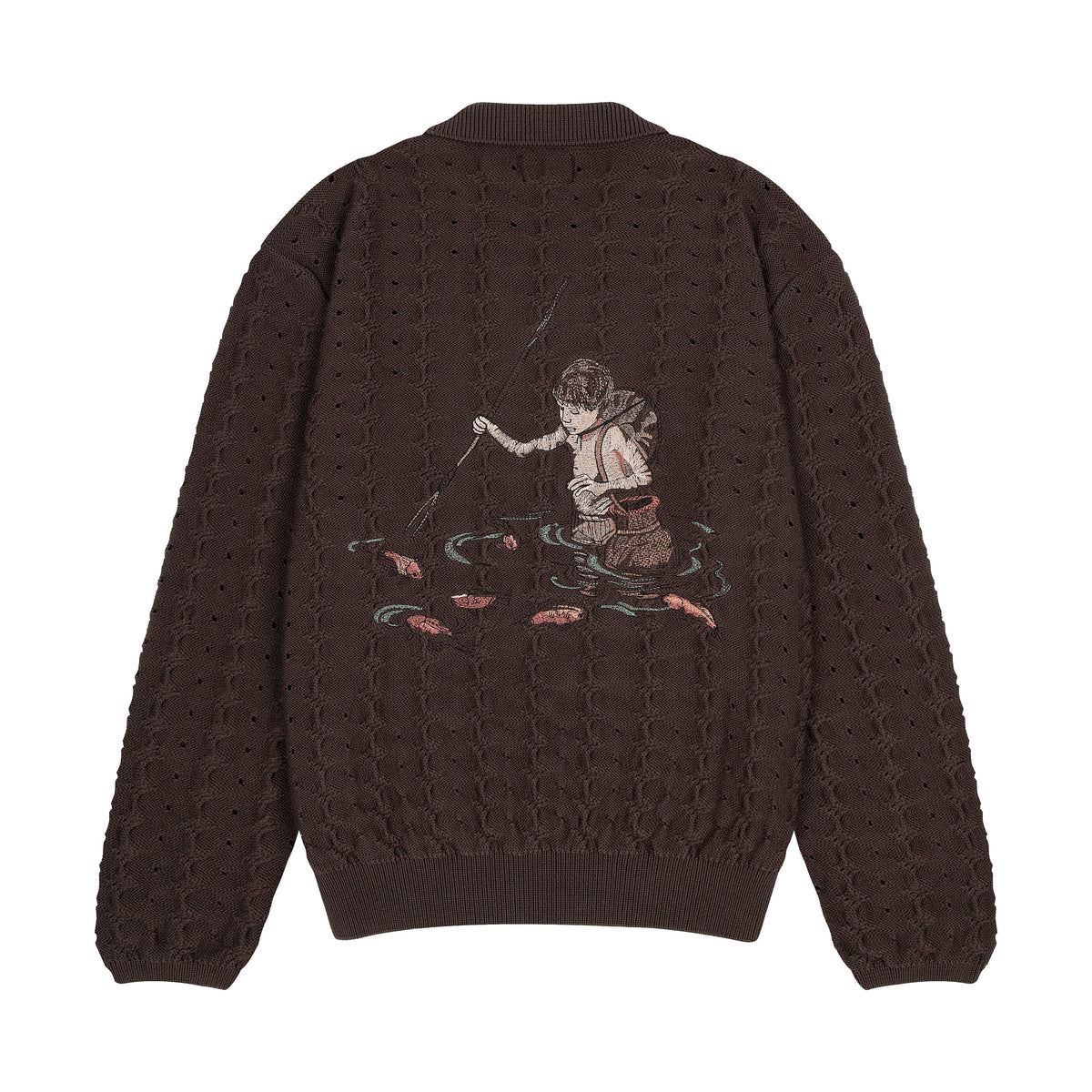 Derschutze "lotus v2" longsleeve Knit brown