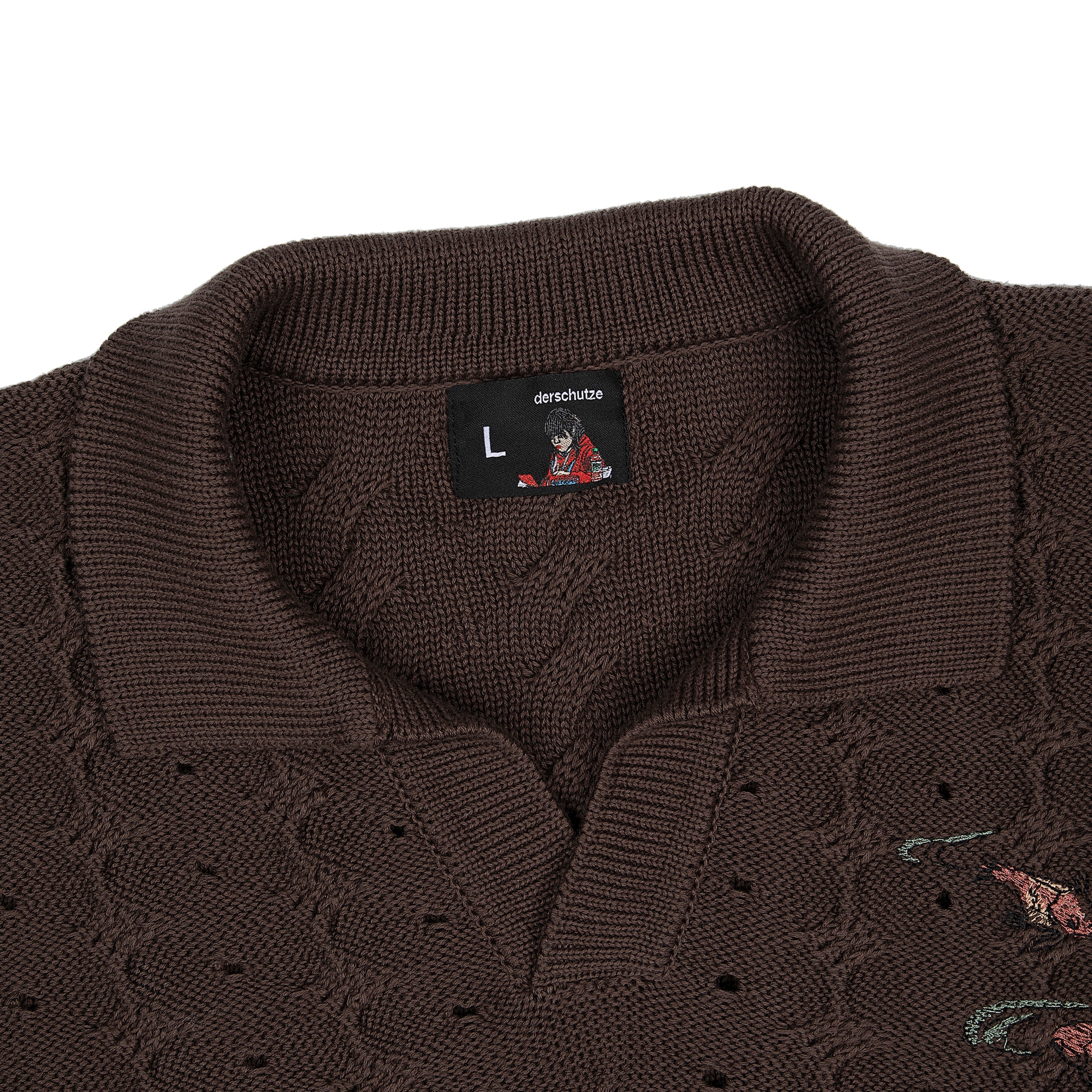 Derschutze "lotus v2" longsleeve Knit brown