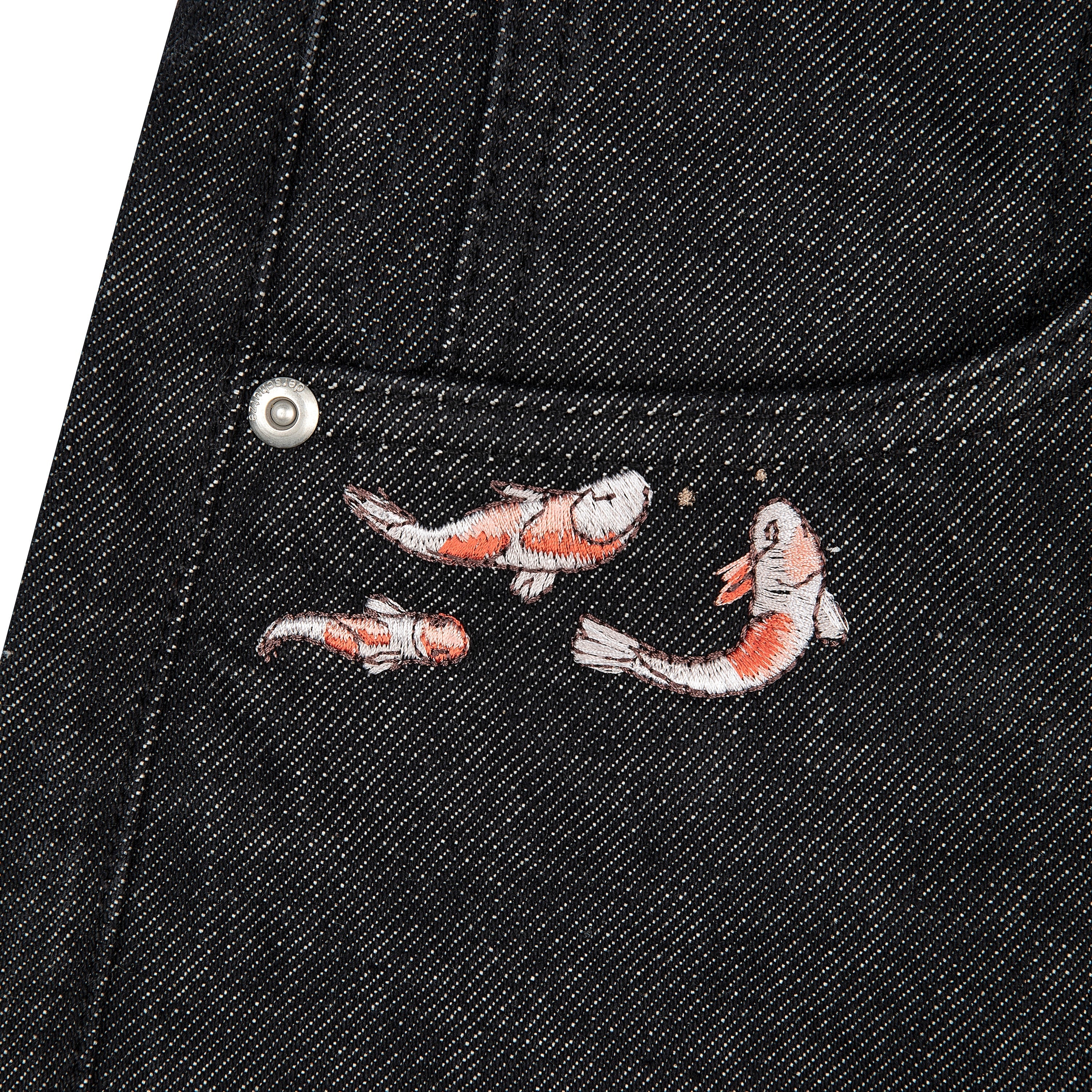 Derschutze "koi fish v2" Jorts raw black