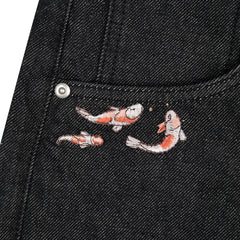 Derschutze "koi fish v2" Jorts raw black