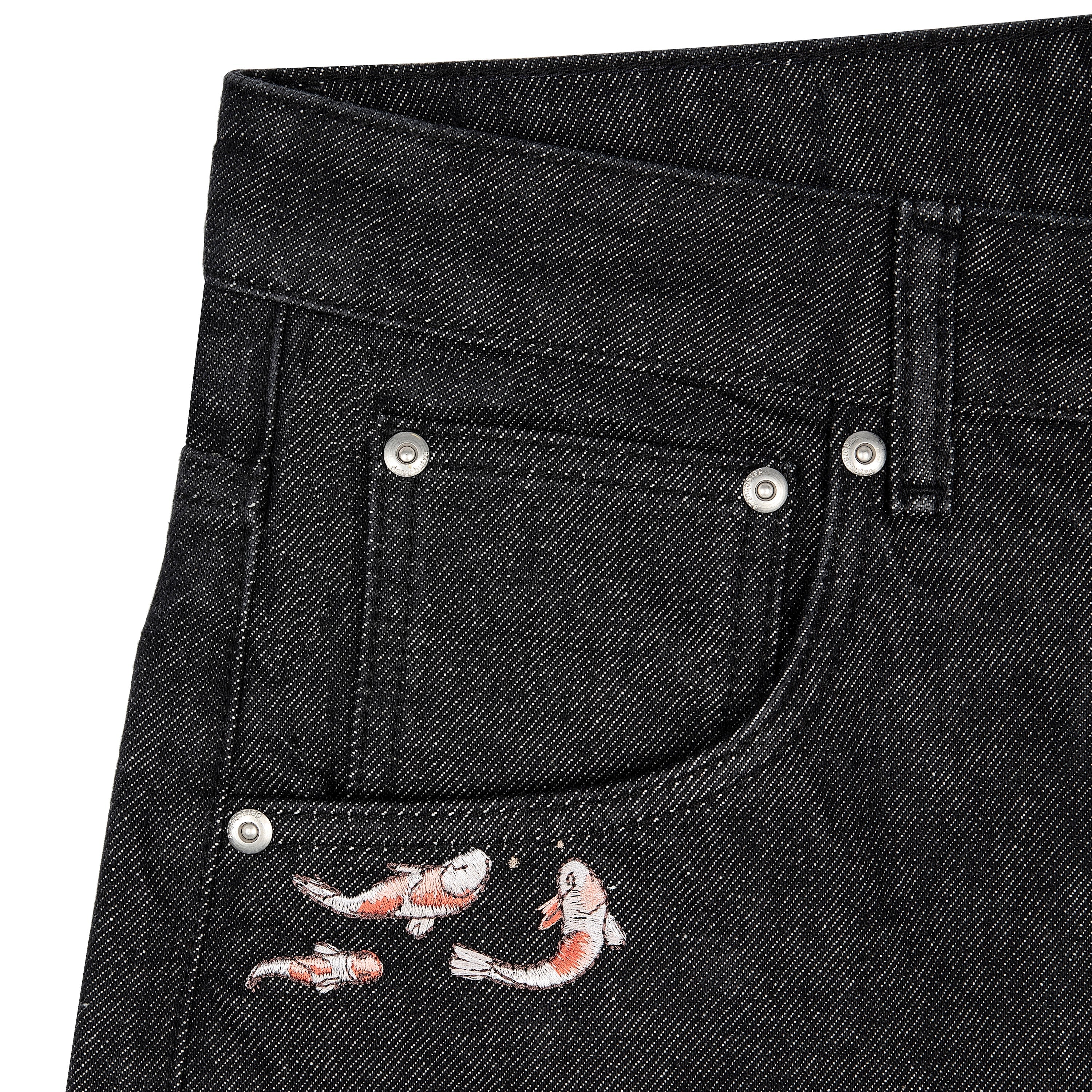Derschutze "koi fish v2" Jorts raw black
