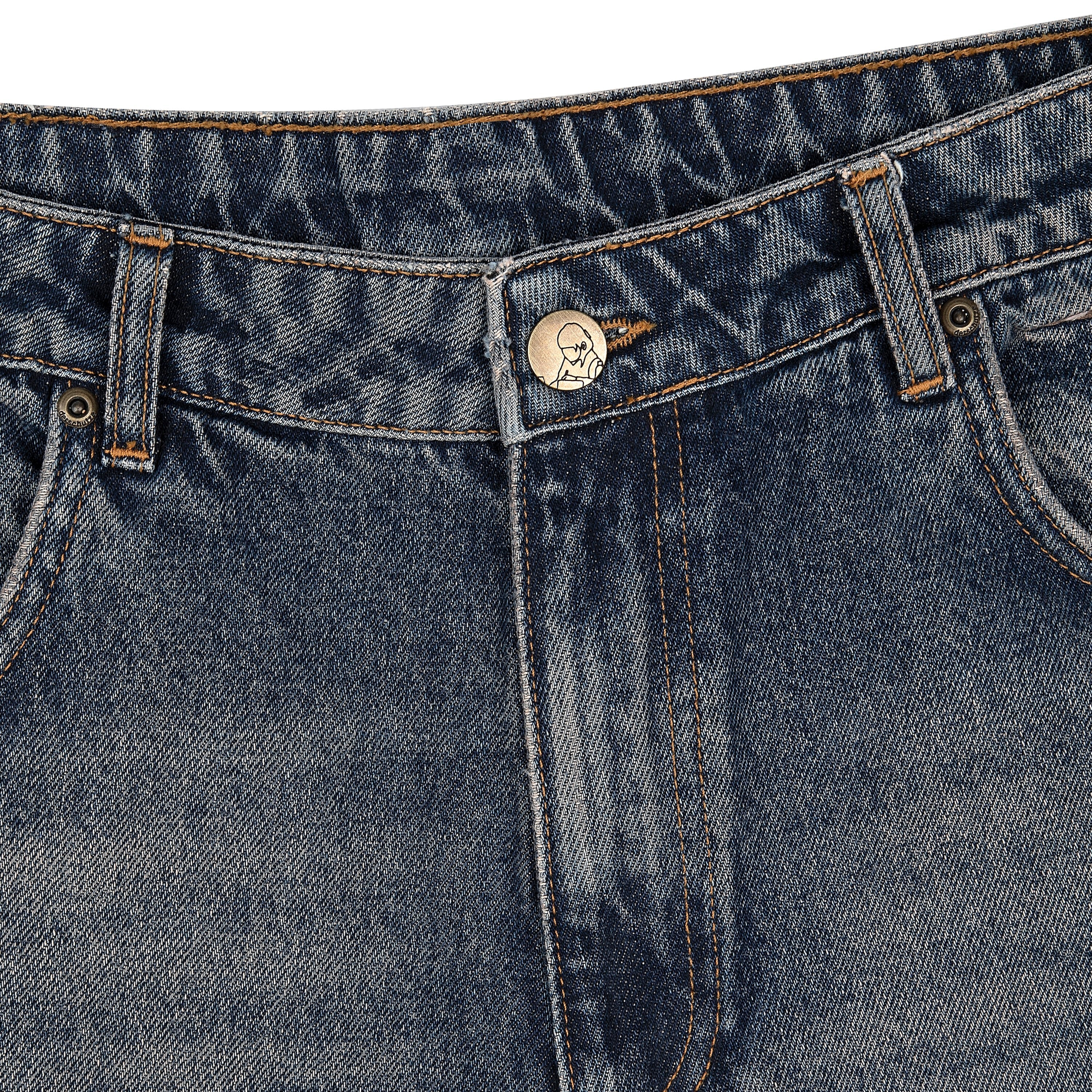 Derschutze "blossom v2" patchwork washed Denim