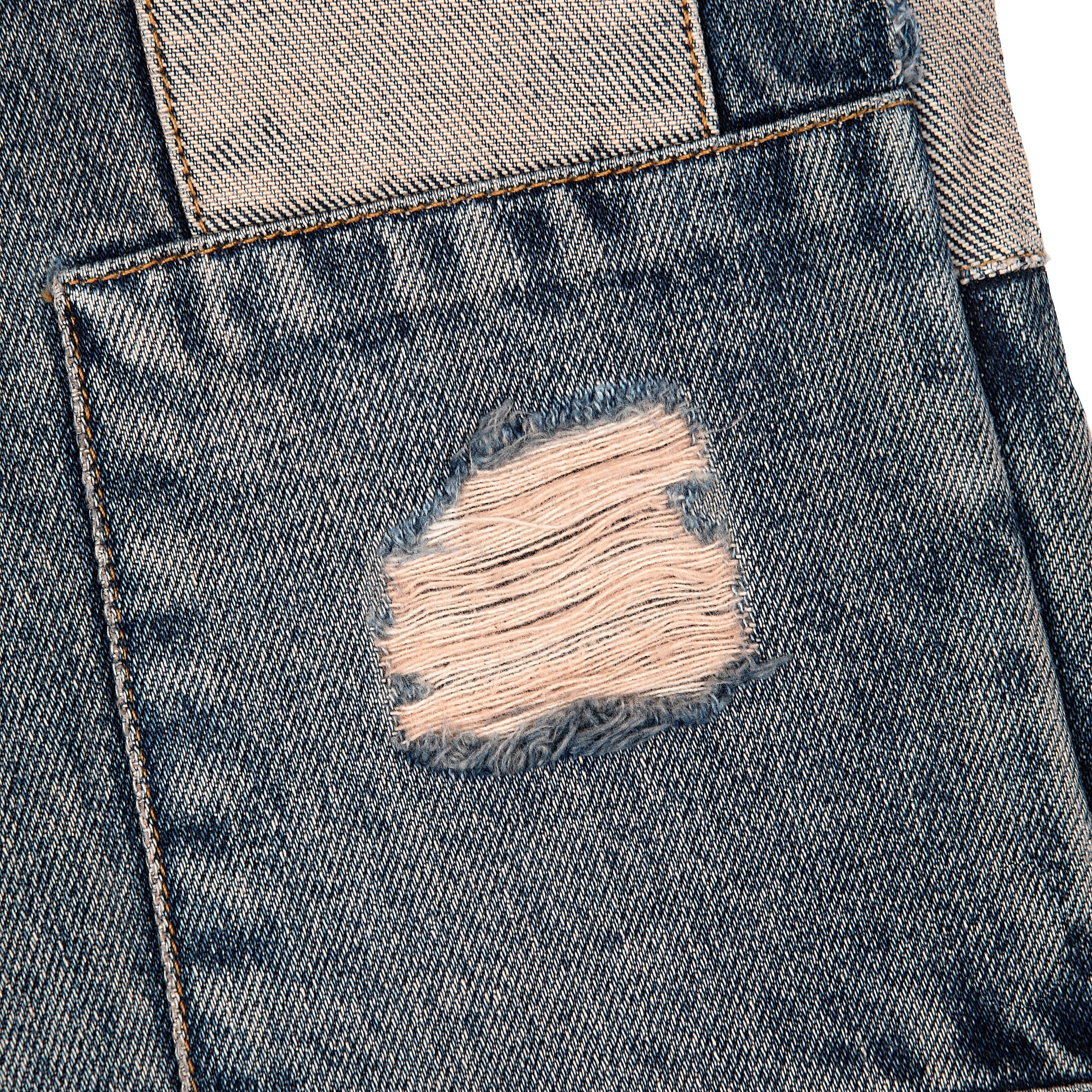 Derschutze "blossom v2" patchwork washed Denim