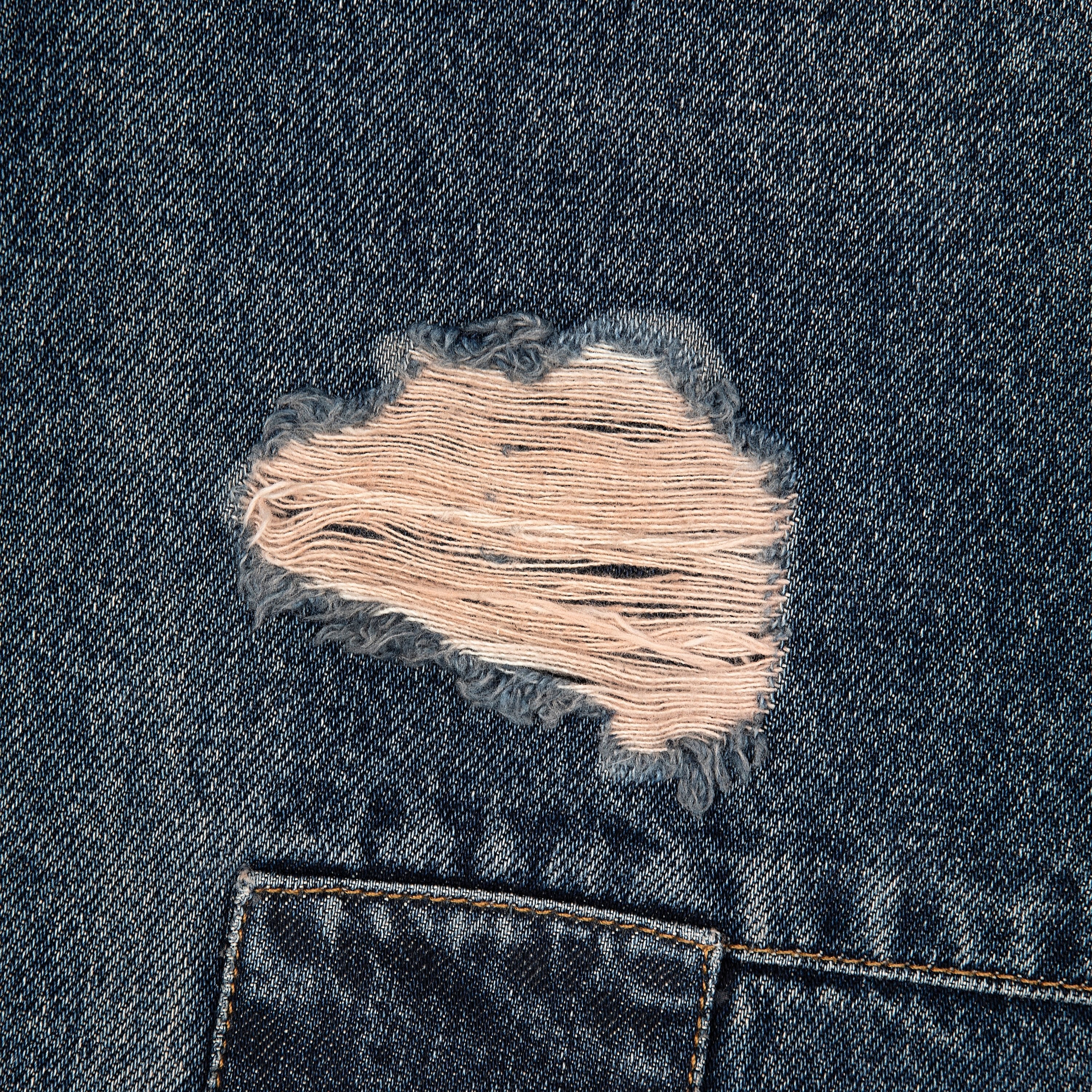 Derschutze "blossom v2" patchwork washed Denim