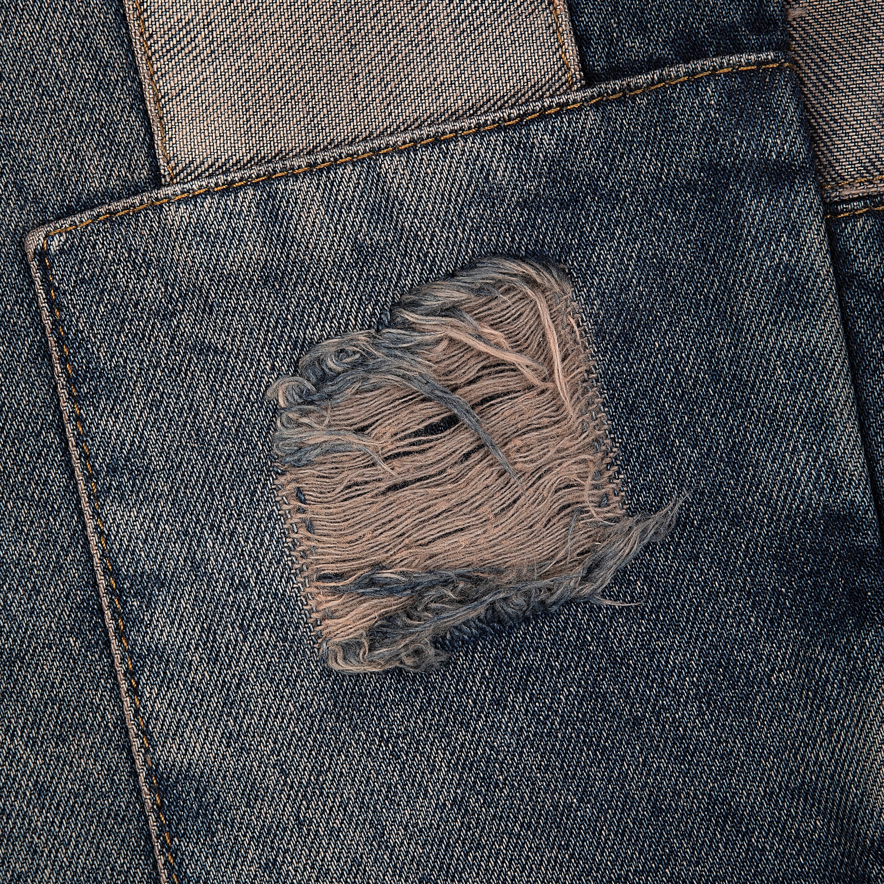 Derschutze "blossom v2" patchwork Denim dark indigo