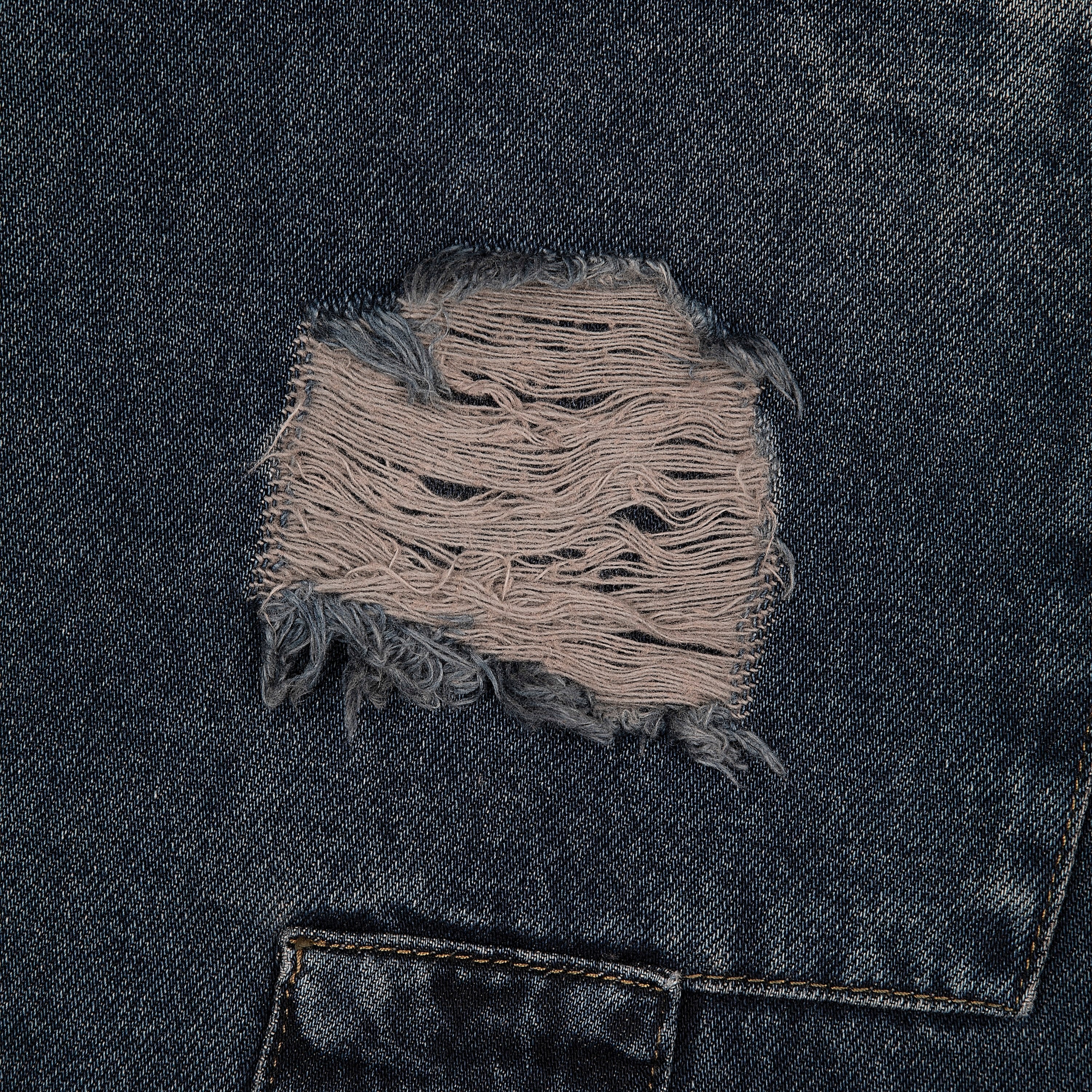 Derschutze "blossom v2" patchwork Denim dark indigo