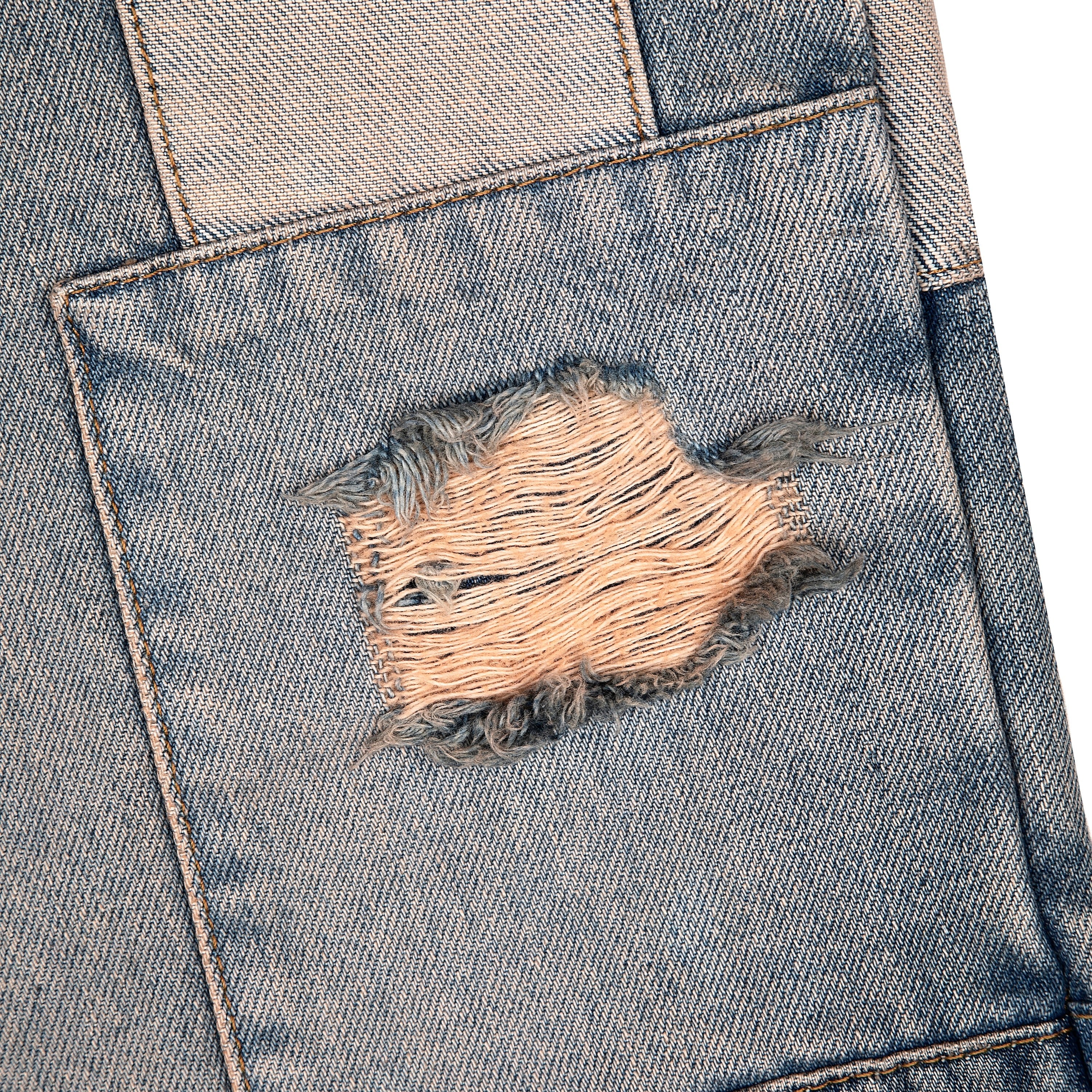 Derschutze "blossom v2" patchwork Denim light blue