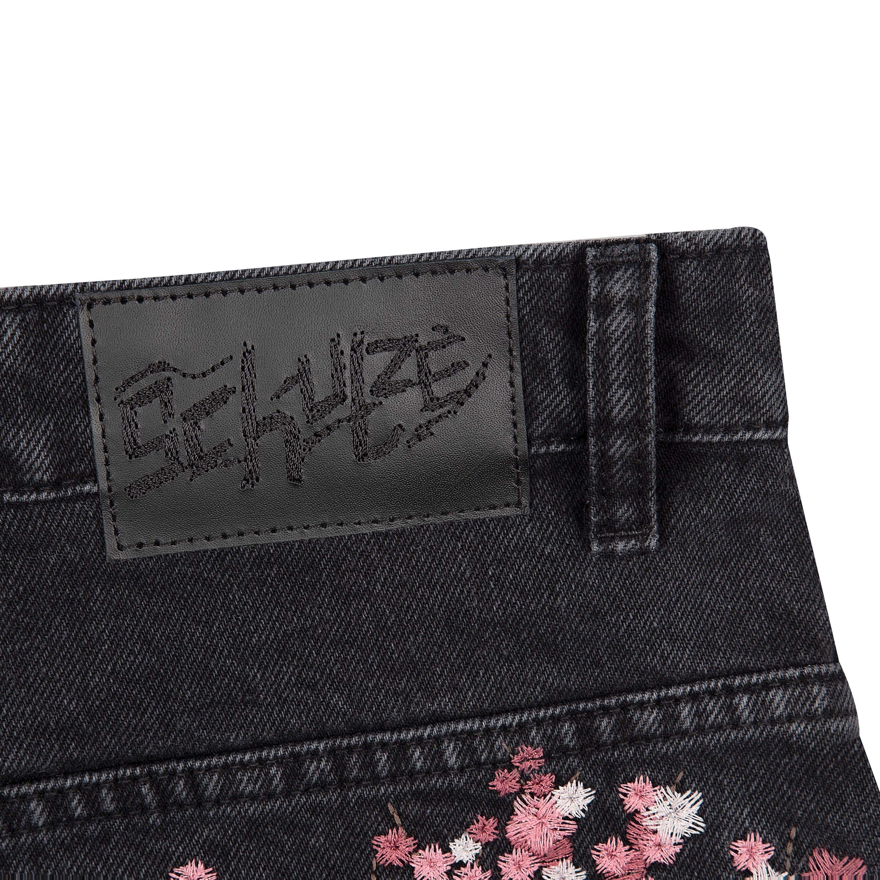 Derschutze "blossom v2" patchwork Denim black