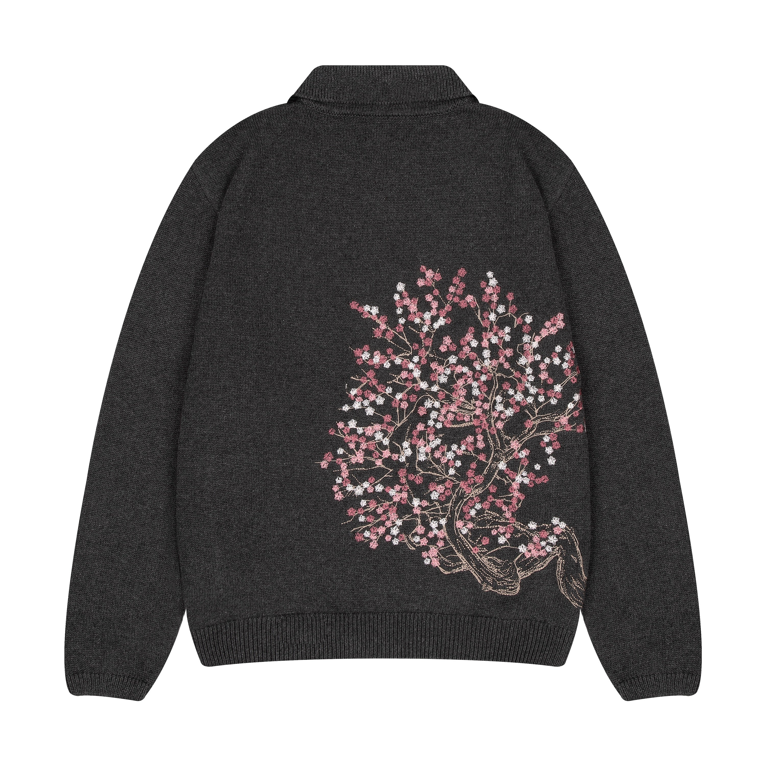 Derschutze "blossom v2" polo zip Knit